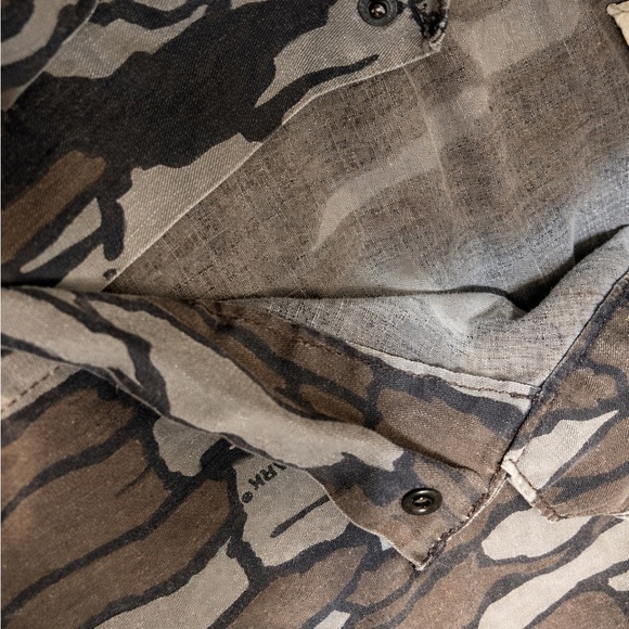 Vintage Redhead Blue Bell Trebark Camo Coveralls 90s Hunting - Picture 11 of 16